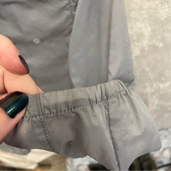 Little donkey Andy men’s running windbreaker jacket gray small activewear - Picture 5 of 11